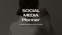 Load image into Gallery viewer, Social Media Planner
