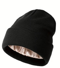 Load image into Gallery viewer, Silk Satin lined Beanie
